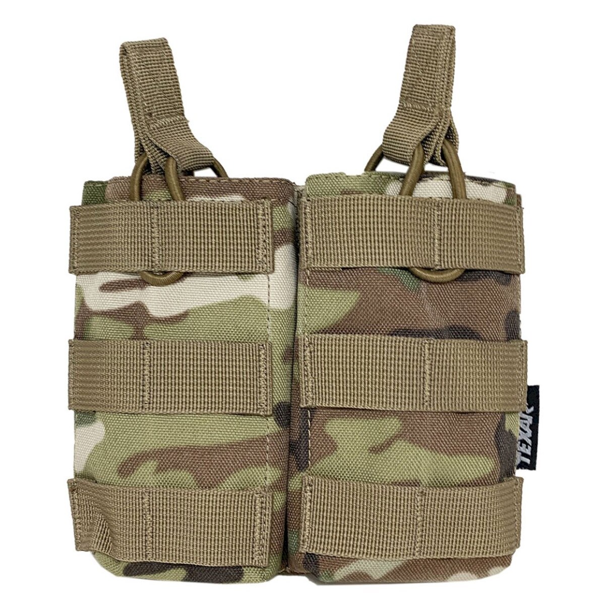 Texar - Doppelte Magazintasche - Arid MC Camo