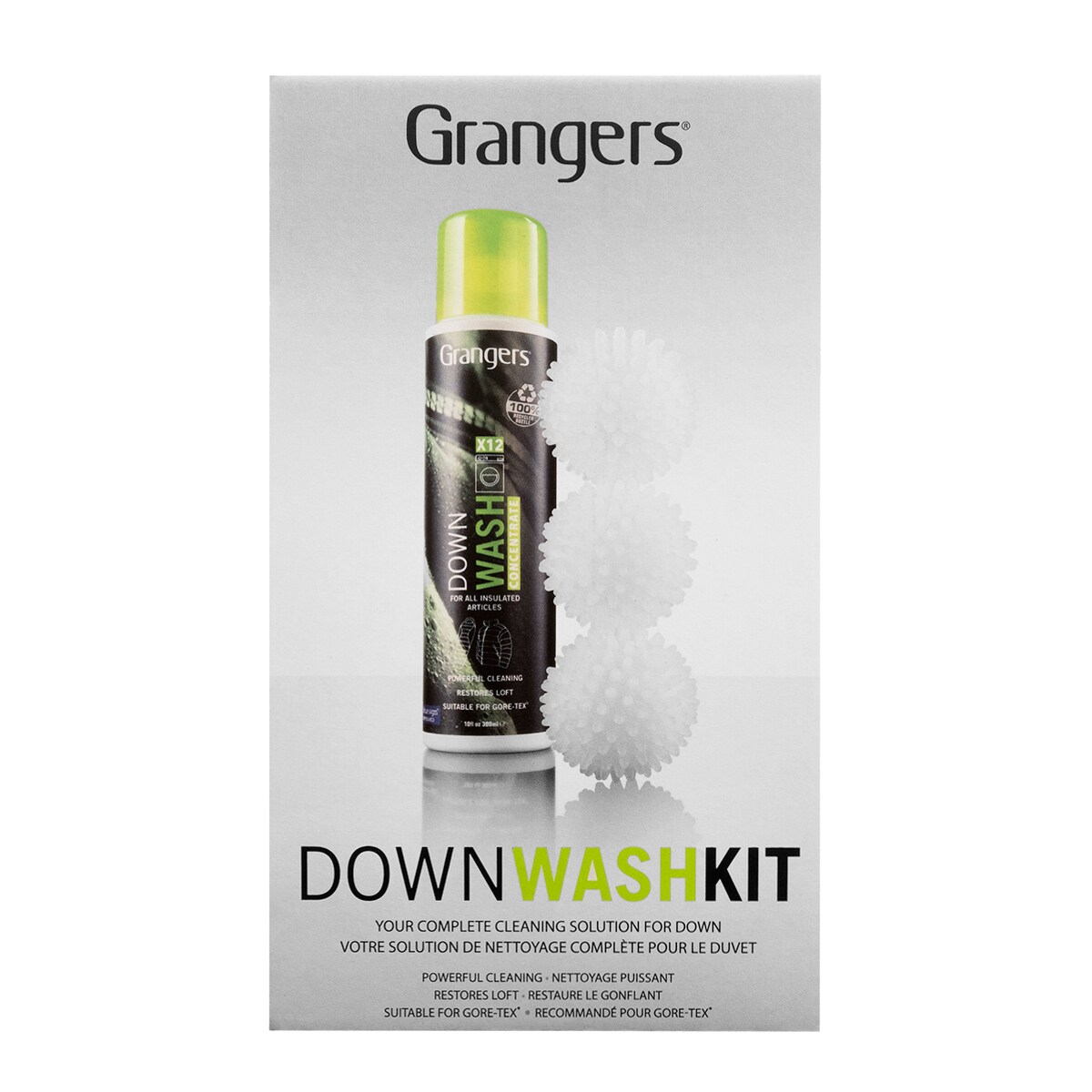 Grangers Down Wash Kit - Set für Daunenreinigung