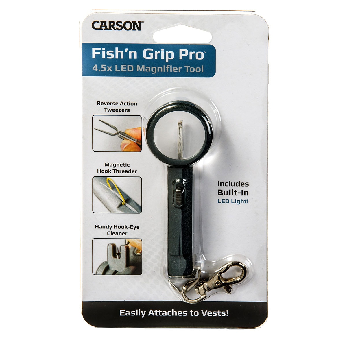 Carson - Fish'n Grip Pro - Lupe 4.5x