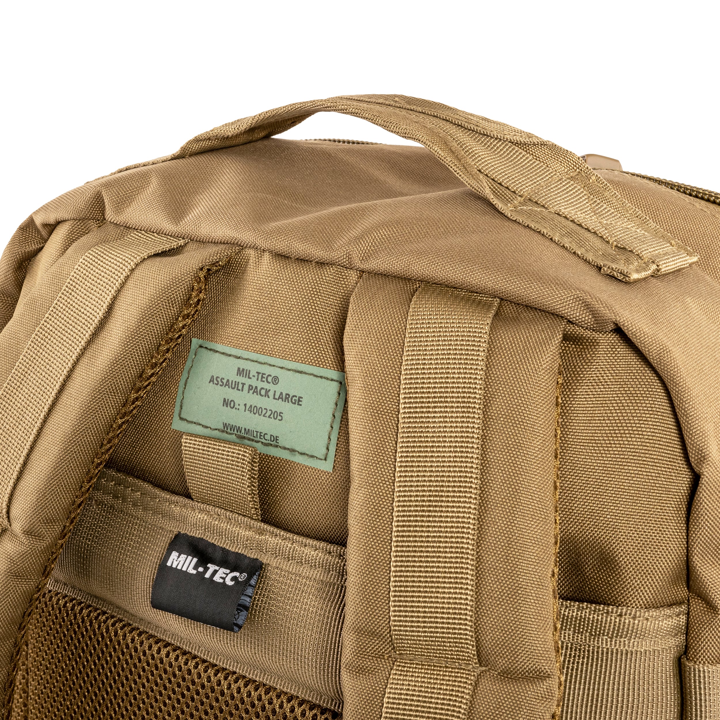 Mil-Tec - Large Assault Pack - Rucksack 36 l - Coyote Brown 