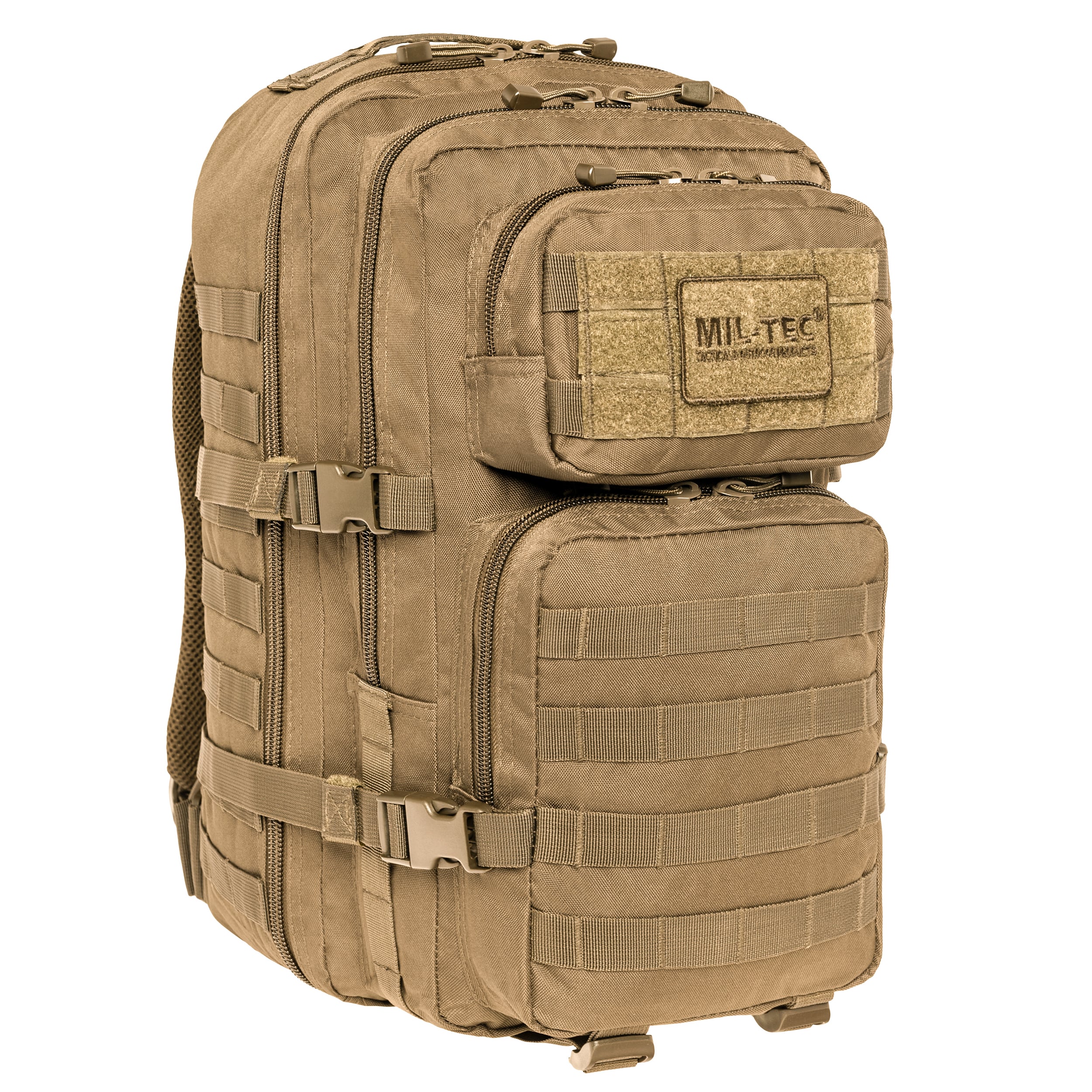 Mil-Tec - Large Assault Pack - Rucksack 36 l - Coyote Brown 