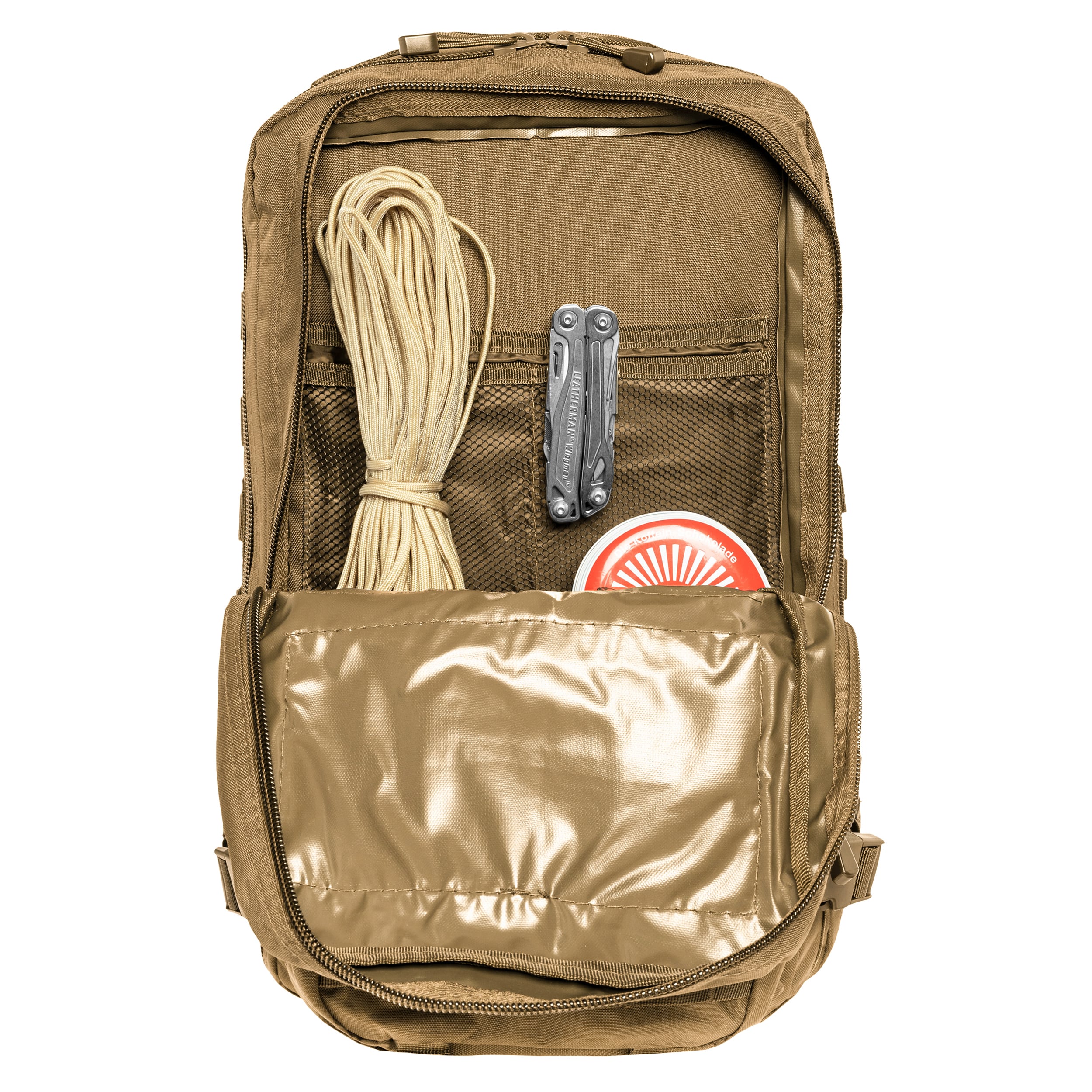 Mil-Tec - Large Assault Pack - Rucksack 36 l - Coyote Brown 