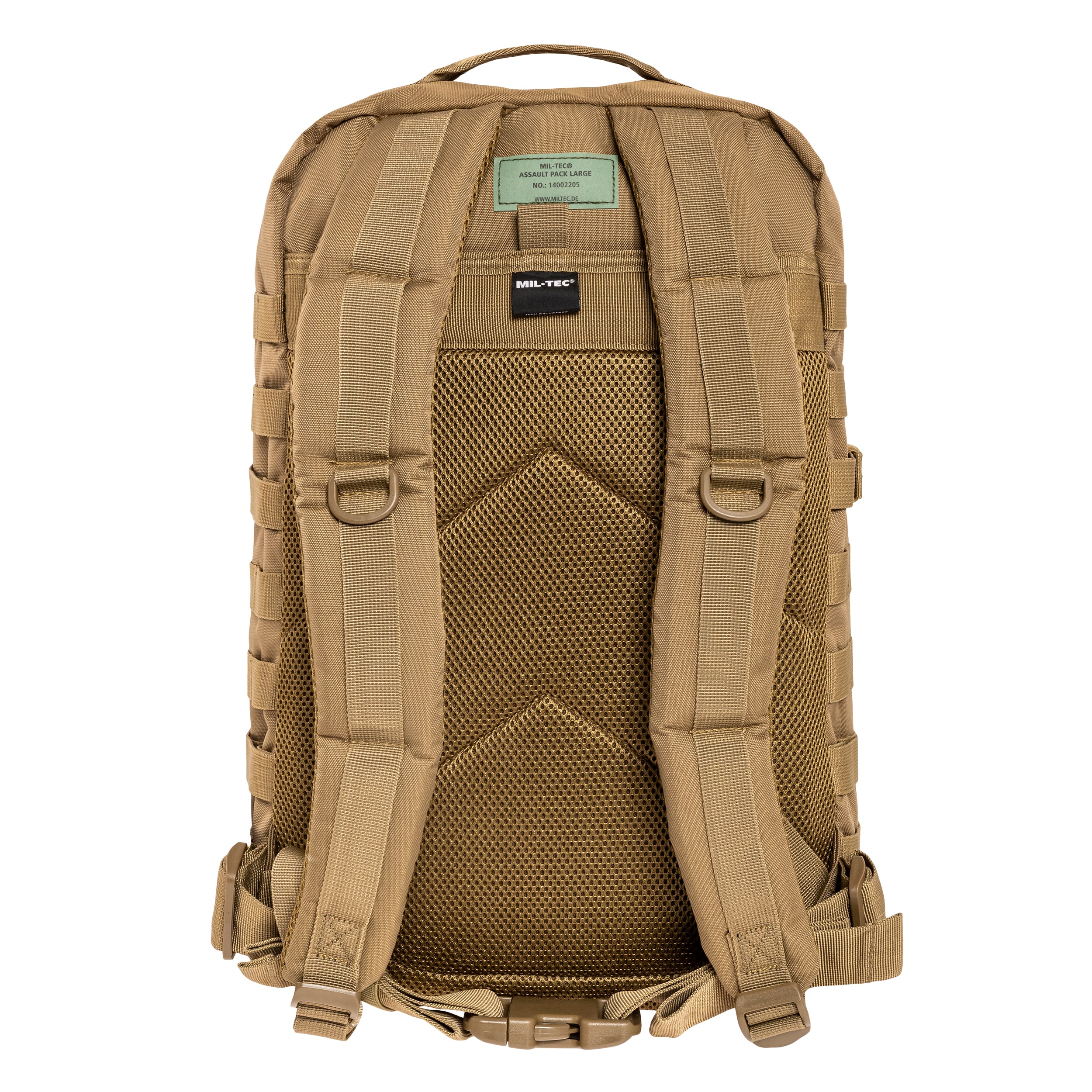 Mil-Tec - Large Assault Pack - Rucksack 36 l - Coyote Brown 