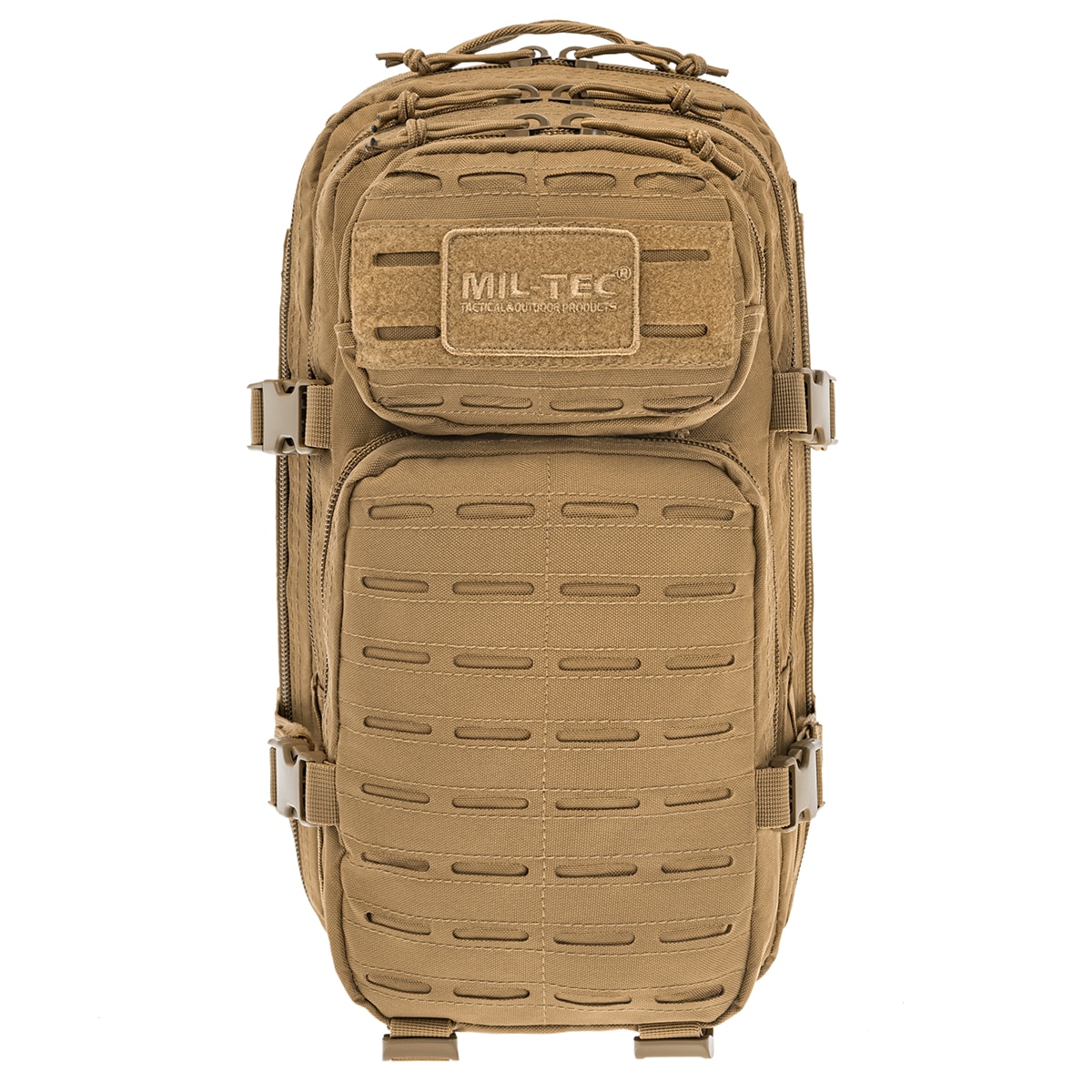 Mil-Tec - Assault Pack Laser Cut Small Rucksack 20 l - Coyote Tan 