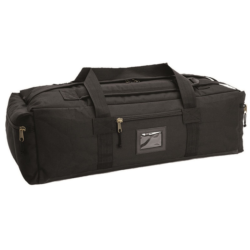 Mil-Tec Combat Duffle Bag - Tasche 75 l - Schwarz