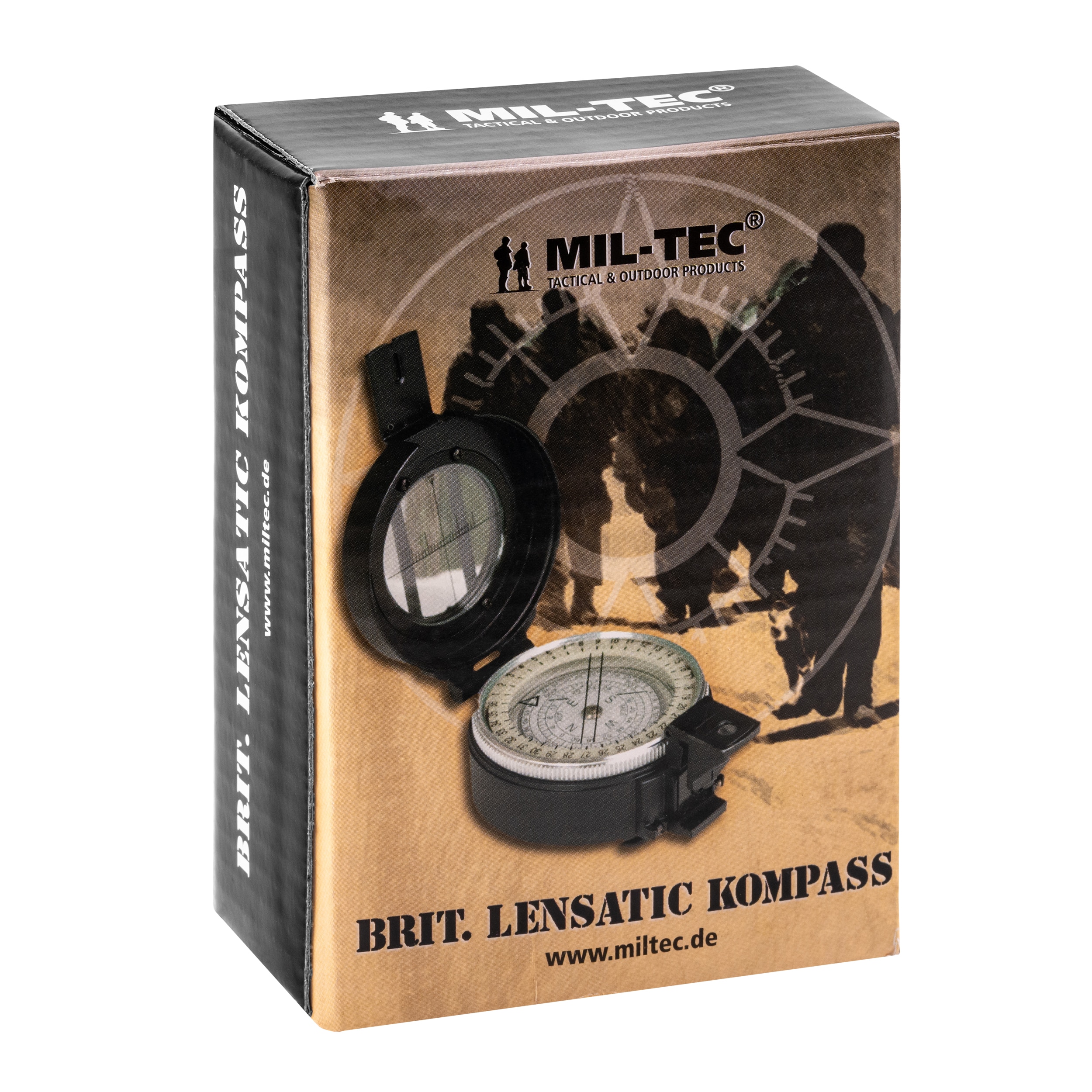 Mil-Tec - British Metal Lensatic Compass - Kompass