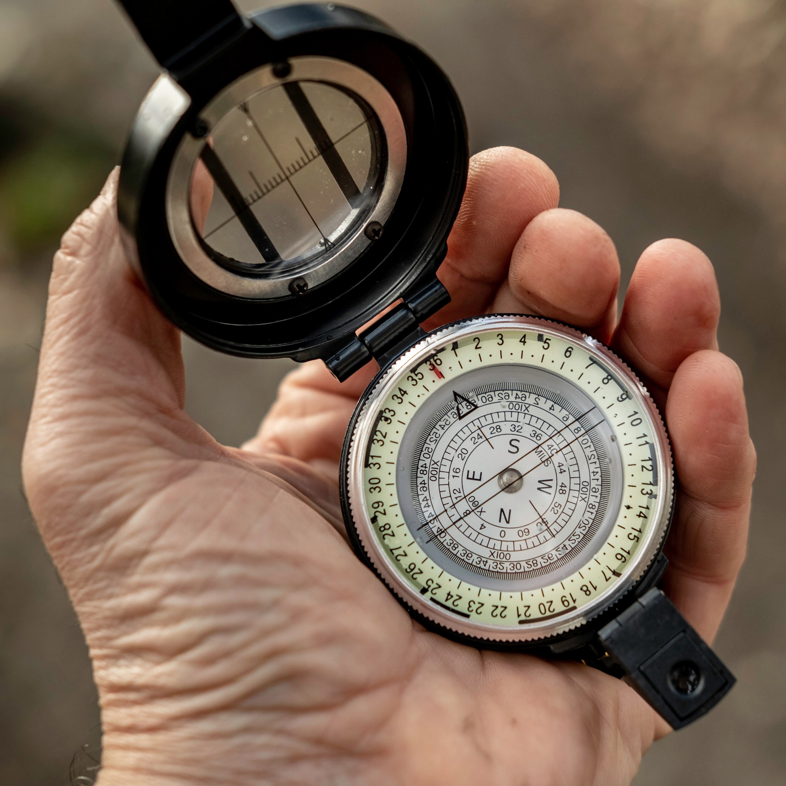 Mil-Tec - British Metal Lensatic Compass - Kompass