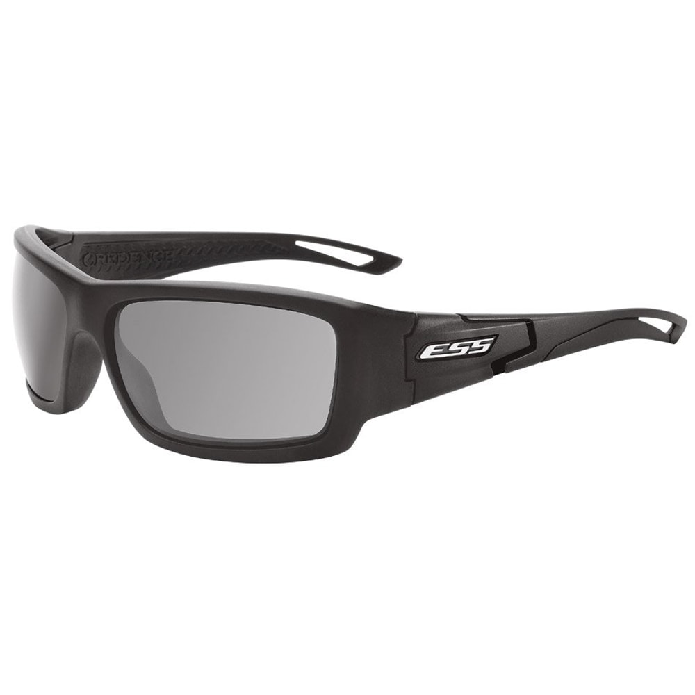 ESS - Credence Black Frame Smoke Gray Lenses - taktische Brille