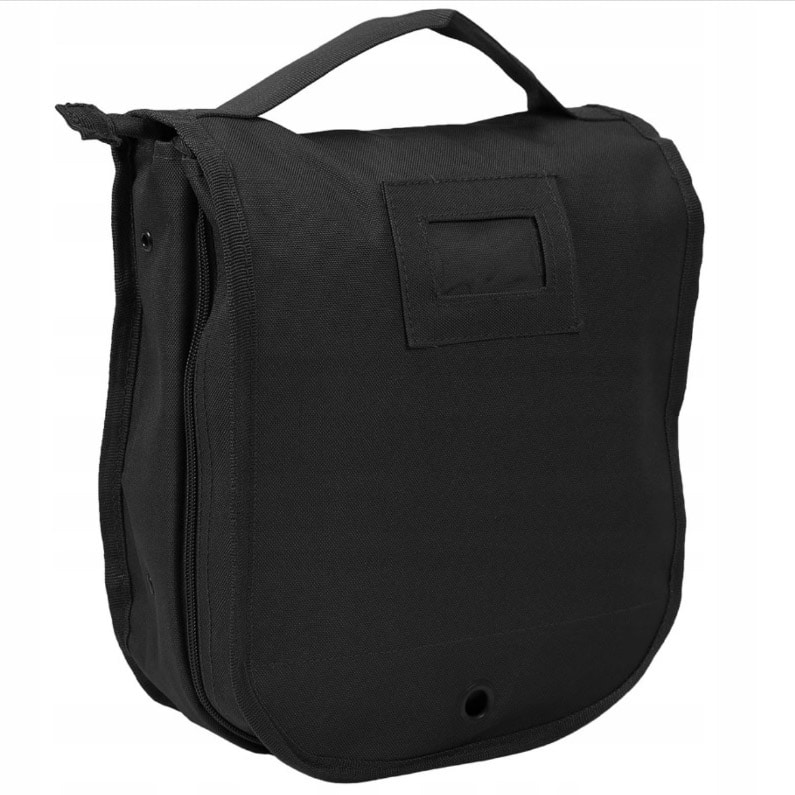 Mil-Tec - taktische Waschzeugtasche mit Spiegel - Black