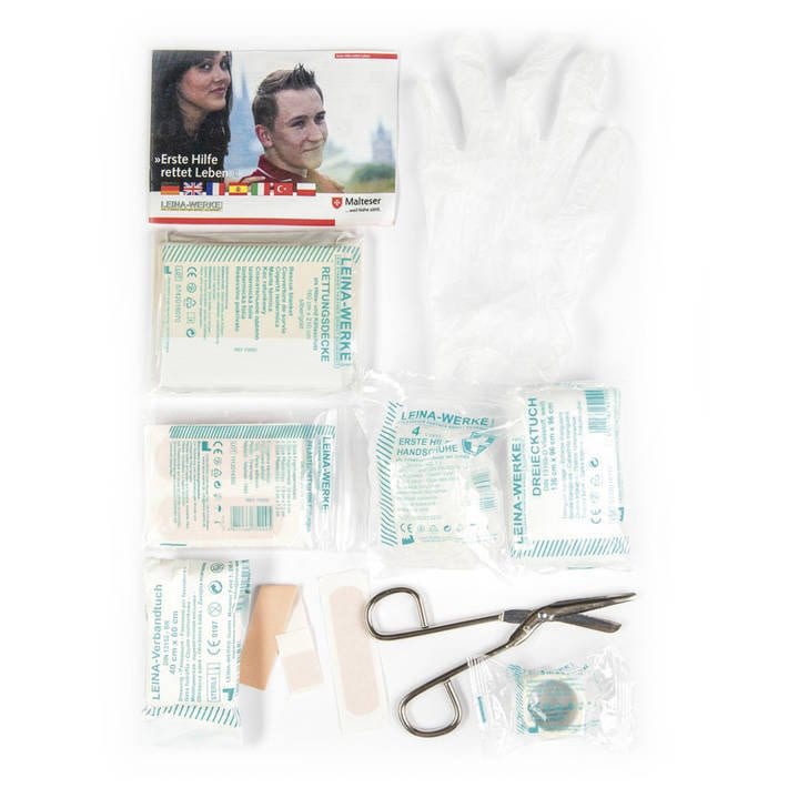 Mil-Tec - First - Aid - Set - Sanitätstasche - 25 Bestandteile - Black