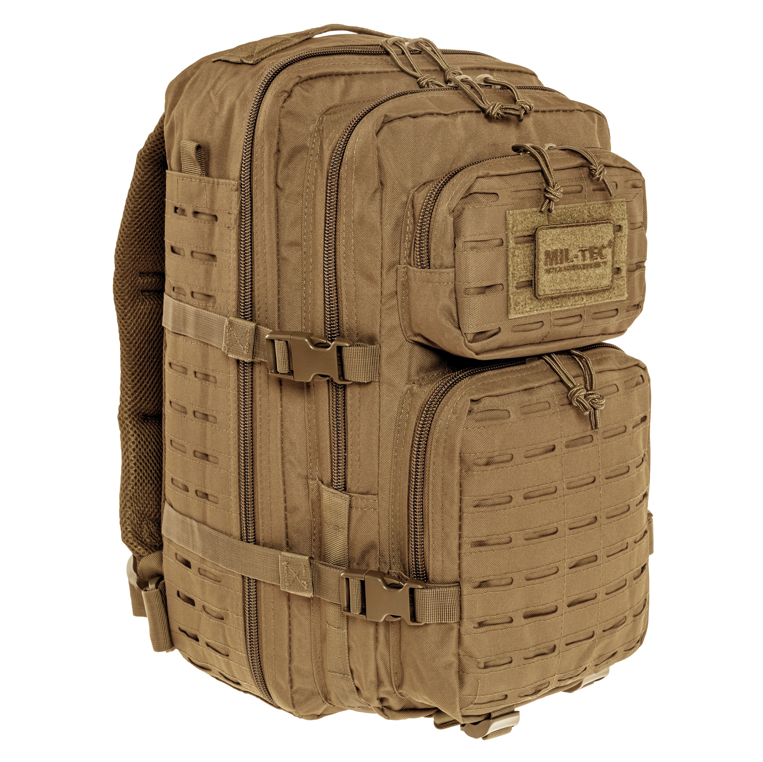 Mil-Tec Assault Laser Cut Large - Rucksack 36 l - Coyote Tan