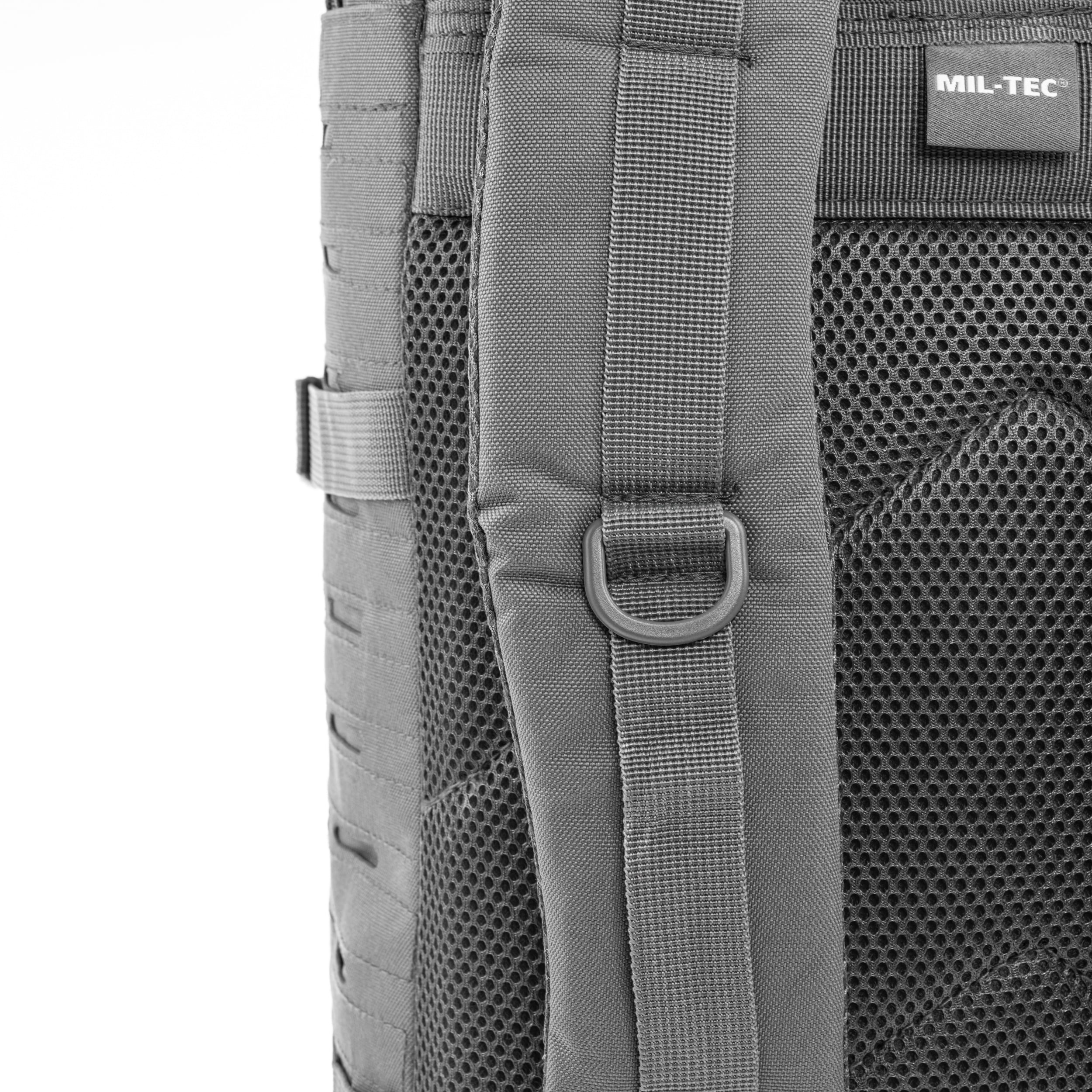 Mil-Tec Large Assault Pack Laser Cut - Rucksack 36 l - Urban Grey