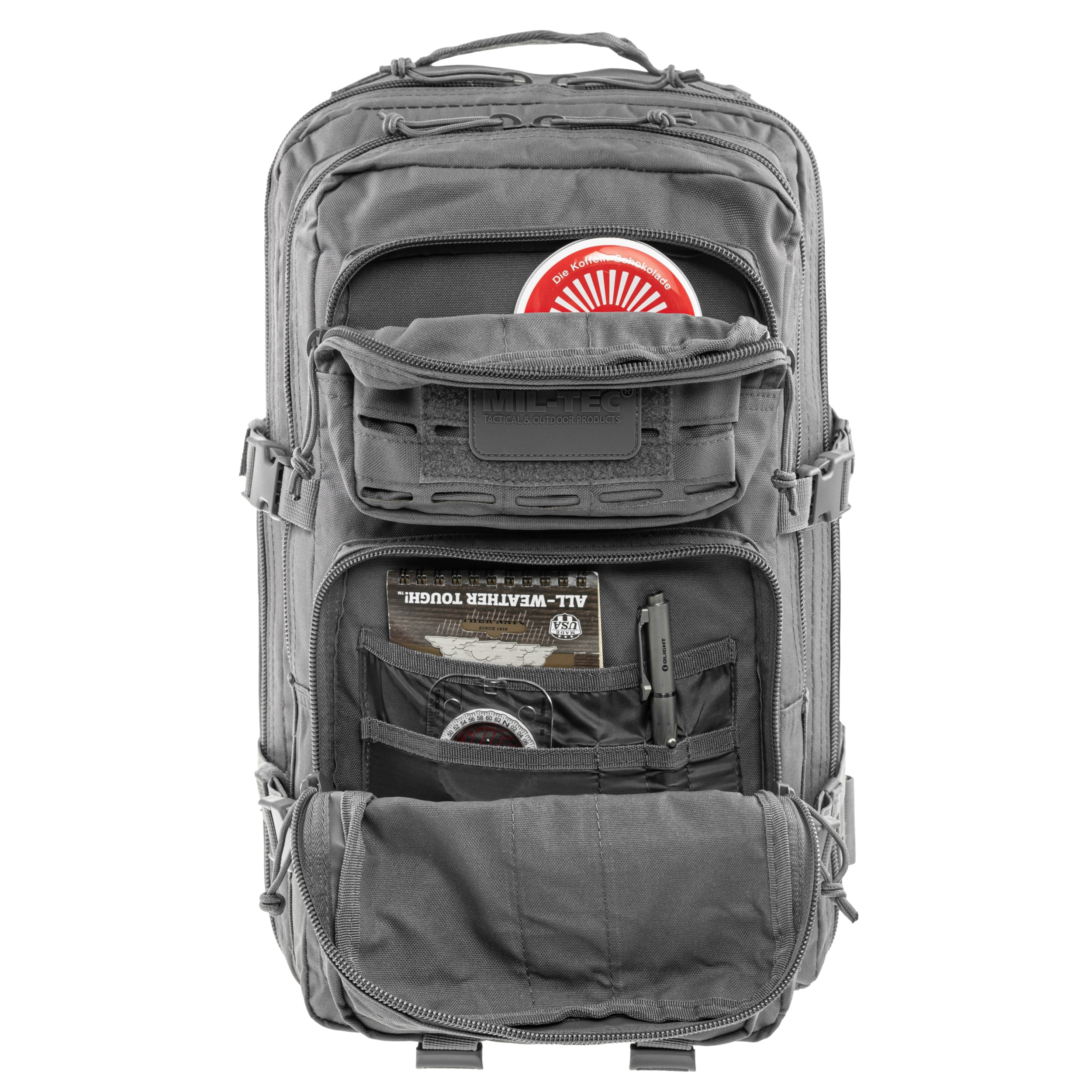 Mil-Tec Large Assault Pack Laser Cut - Rucksack 36 l - Urban Grey