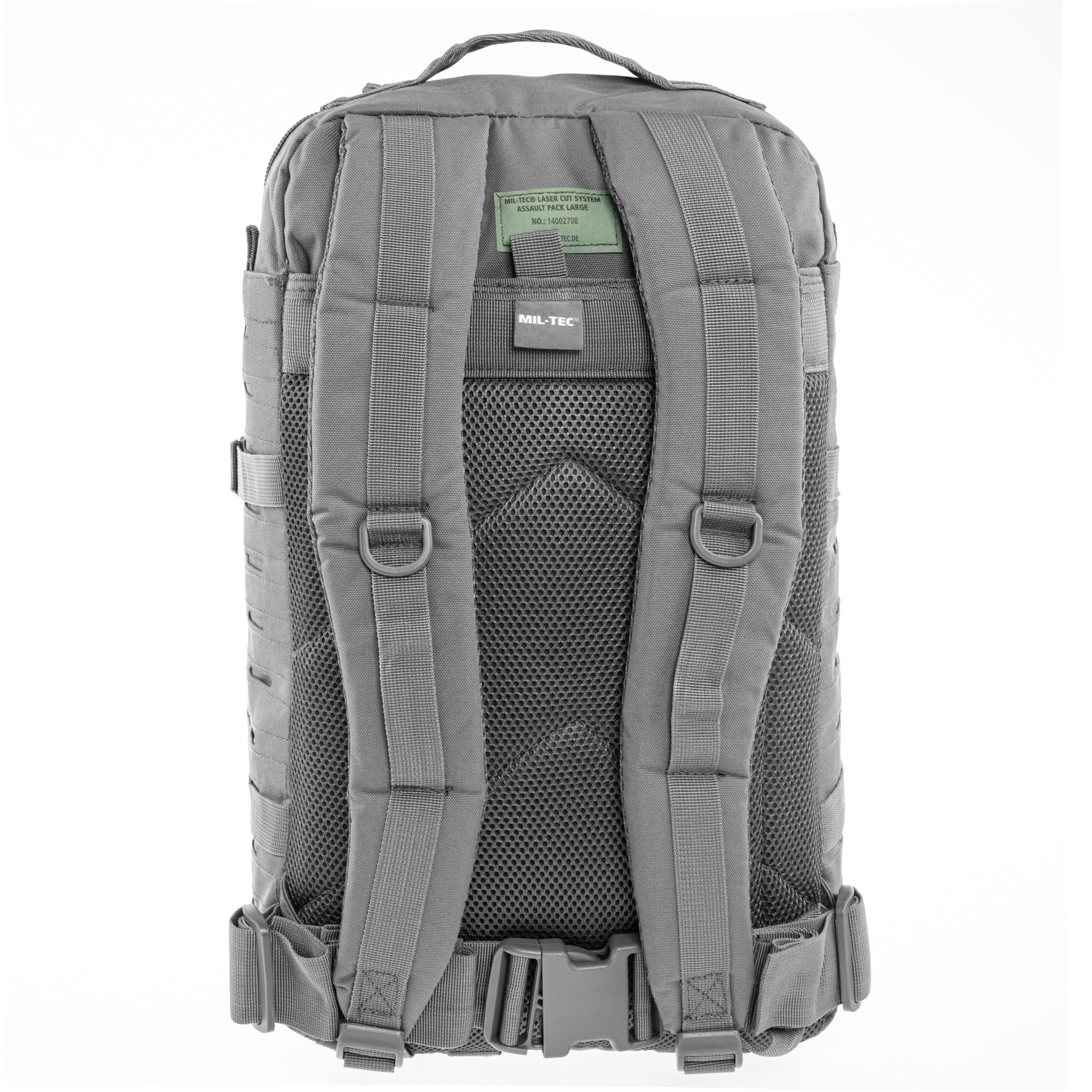 Mil-Tec Large Assault Pack Laser Cut - Rucksack 36 l - Urban Grey