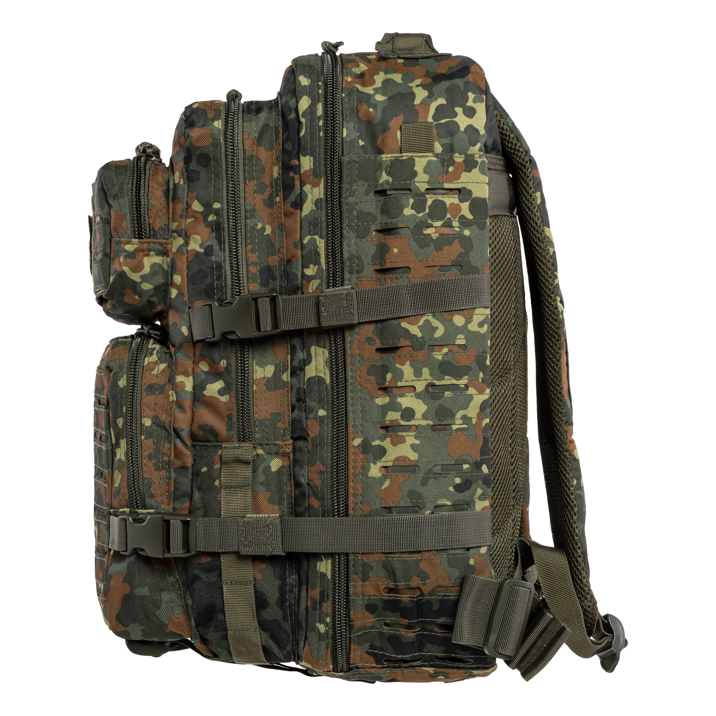 Mil-Tec Large Assault Pack Laser Cut - Rucksack 36 l - Flecktarn