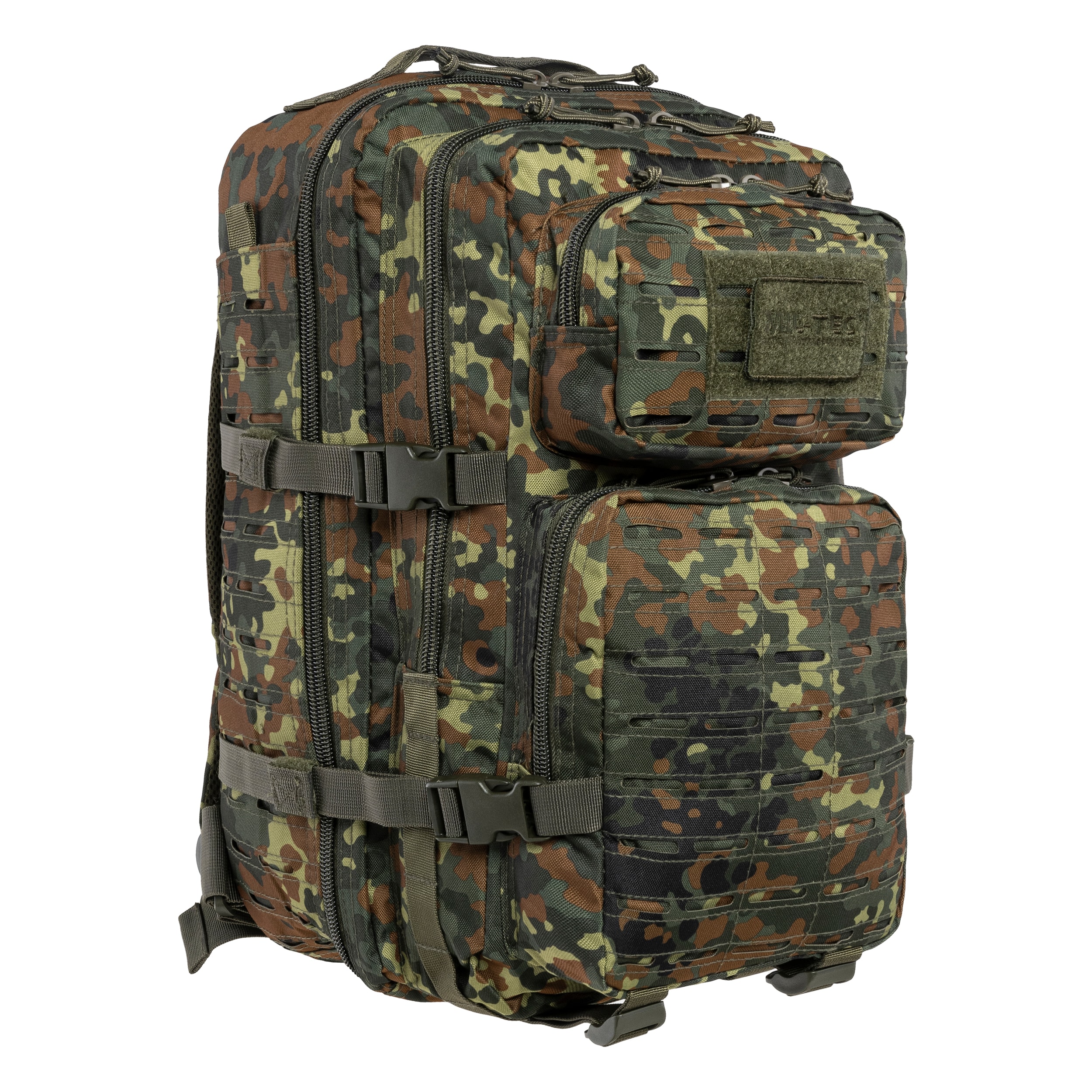 Mil-Tec Large Assault Pack Laser Cut - Rucksack 36 l - Flecktarn