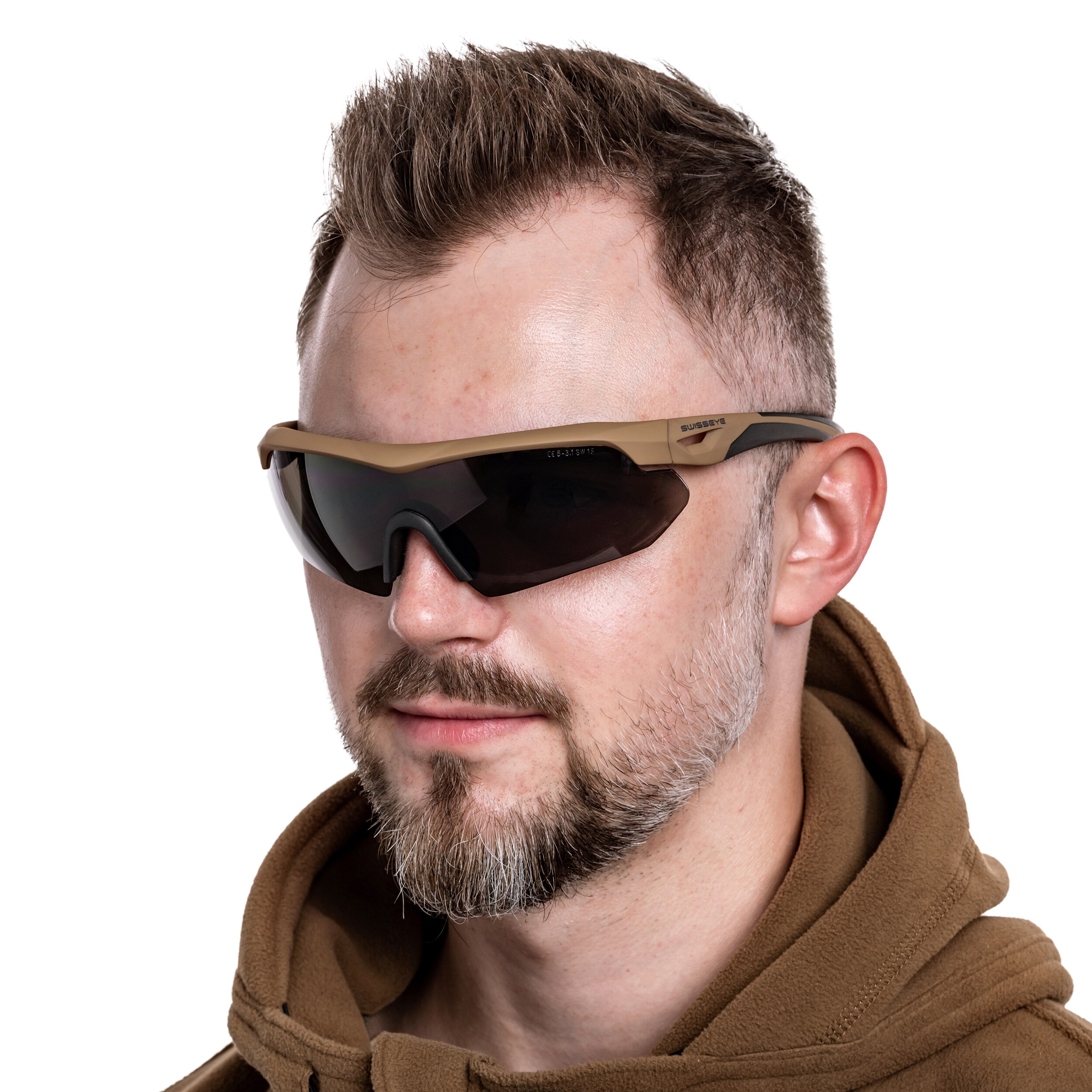 Swiss Eye - Nighthawk - Taktische Brille - Coyote