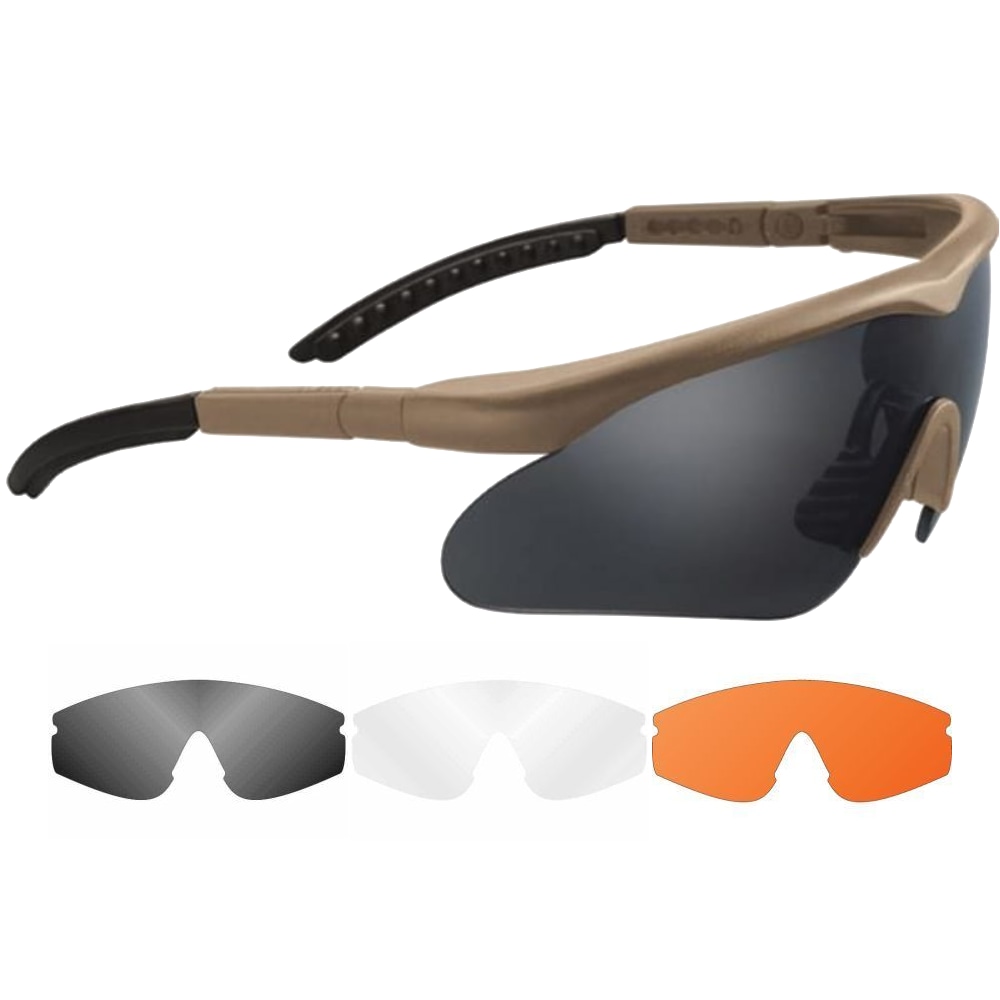 Swiss Eye - Raptor - Taktische Brille - Coyote