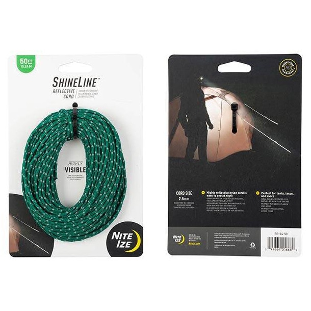 Nite Ize - ShineLine Reflective Cord - Seil 15m . grün