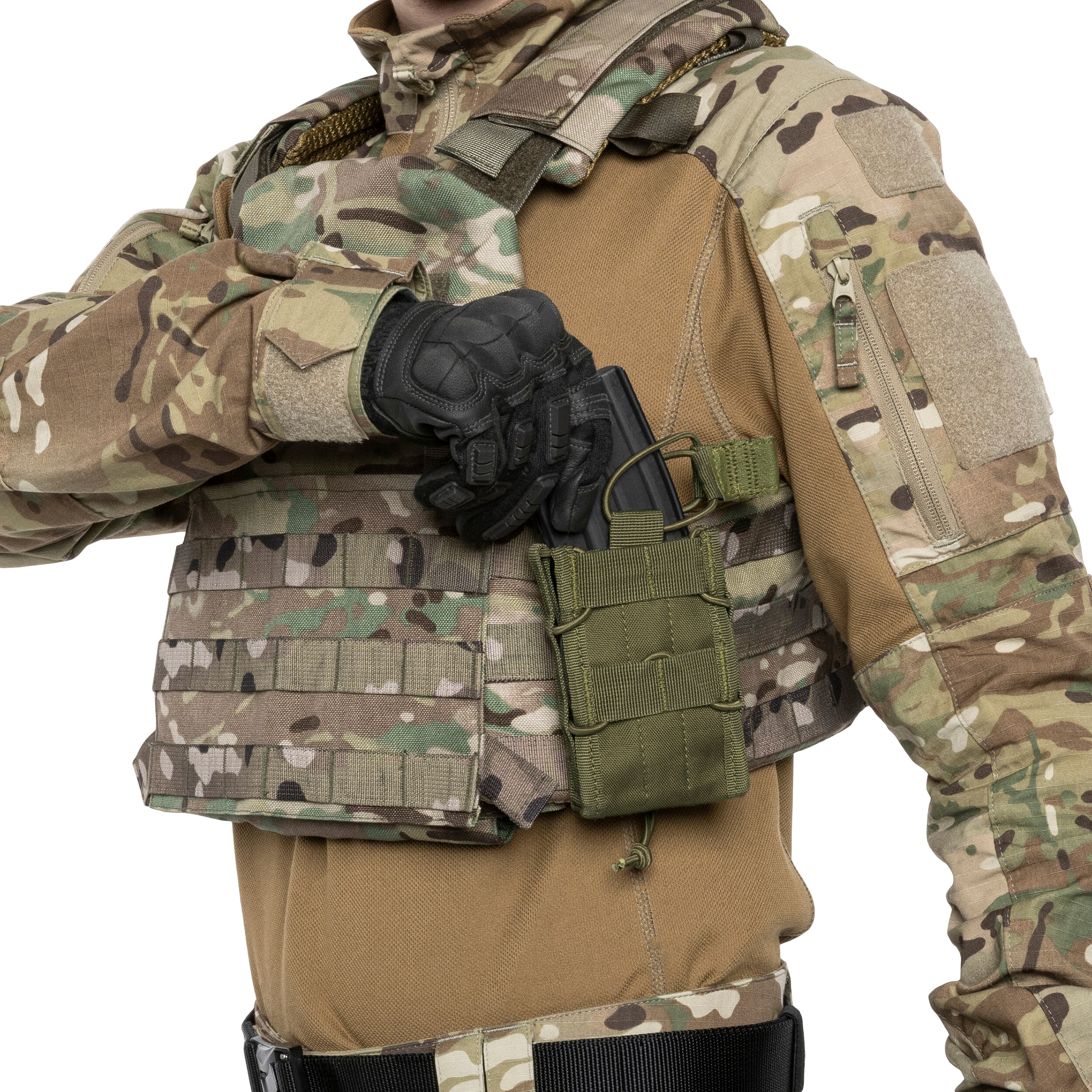 Mil-Tec - Einzelmagazintasche - Olive