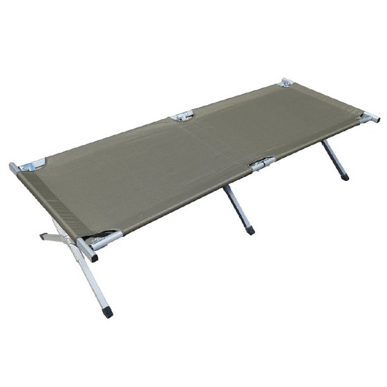 US Mil-Tec - klappbares Feldbett - Olive - 200 x 65 cm 