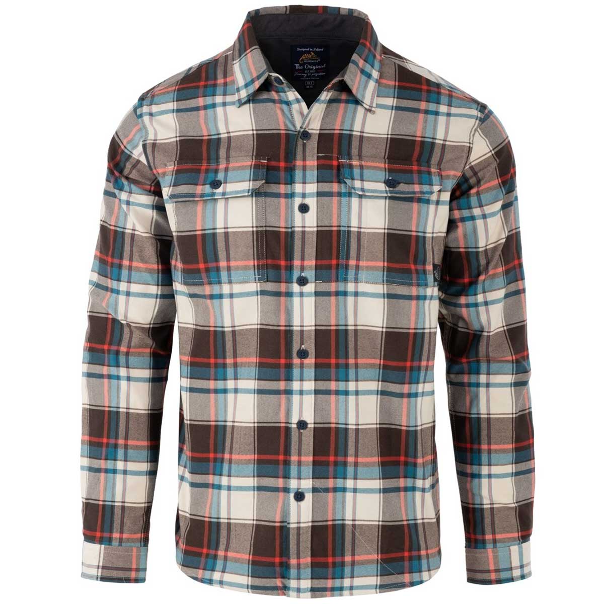 Helikon - GreyMan - Hemd - Foggy Meadow Plaid