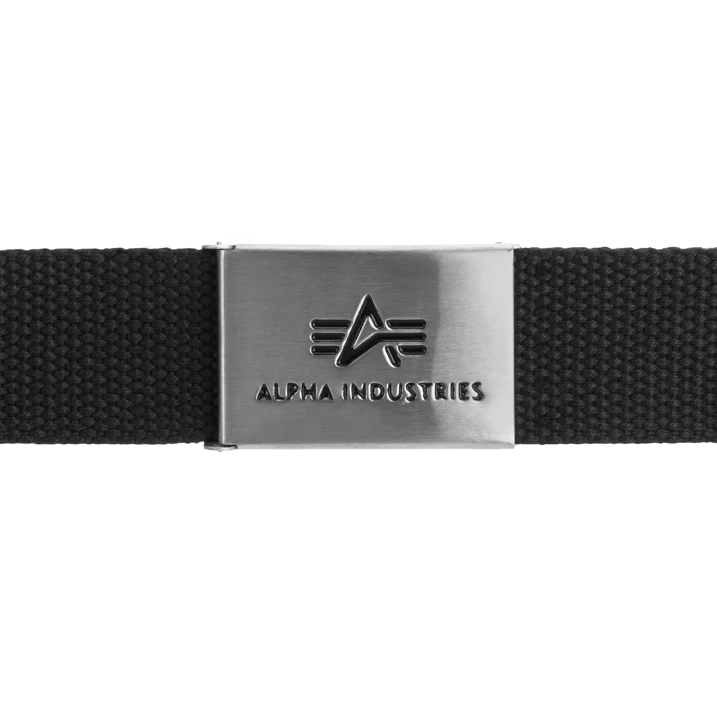 Alpha Industries - Big A Belt - Gürtel - Black