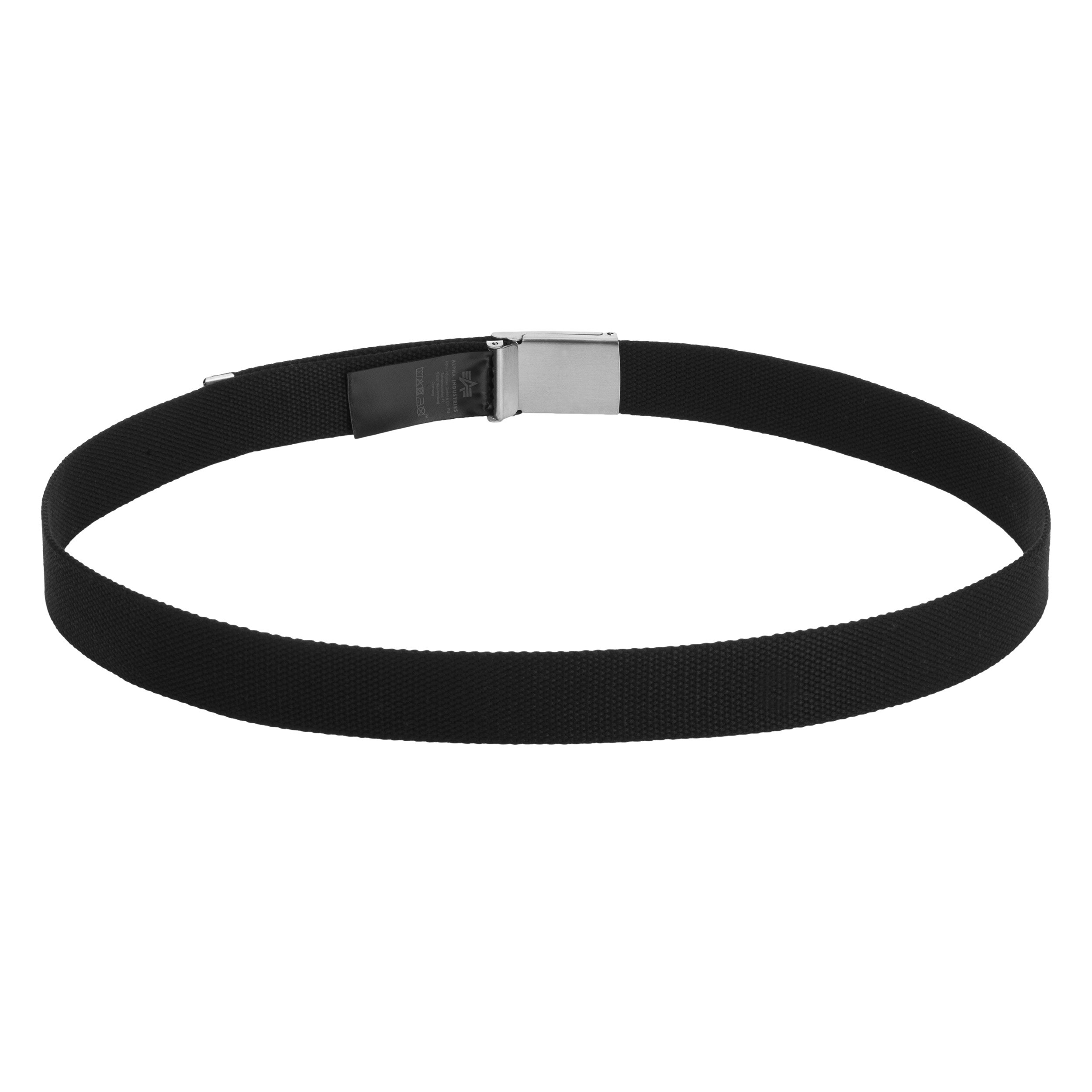 Alpha Industries - Big A Belt - Gürtel - Black