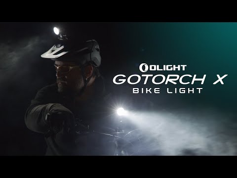 Olight - Gotorch X - Vorderes Fahrradlicht mit Halterung - 2000 Lumen