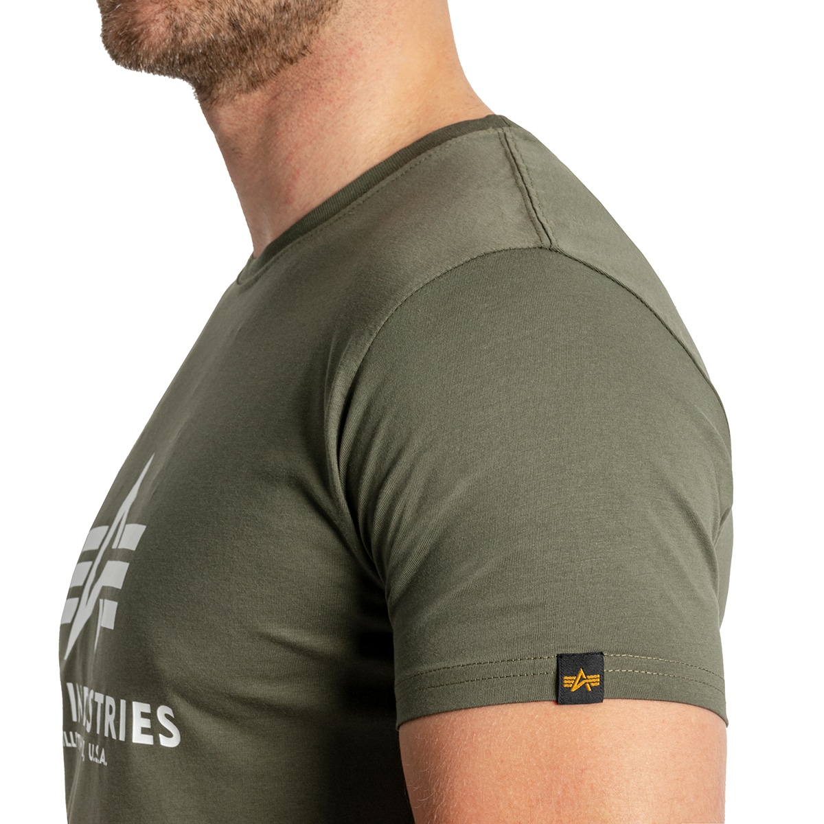 Alpha Industries - Basic T-Shirt - Dark Olive