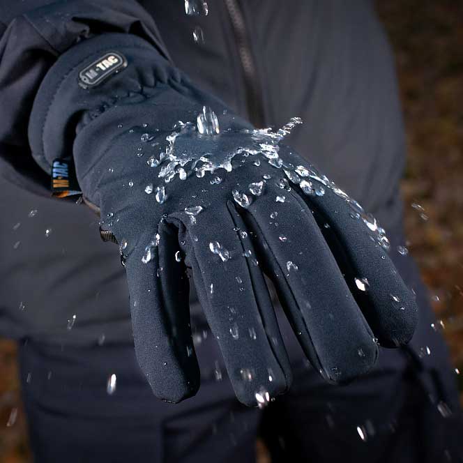 M-Tac - Winter Softshell Thinsulate - Handschuhe - Dark Navy Blue