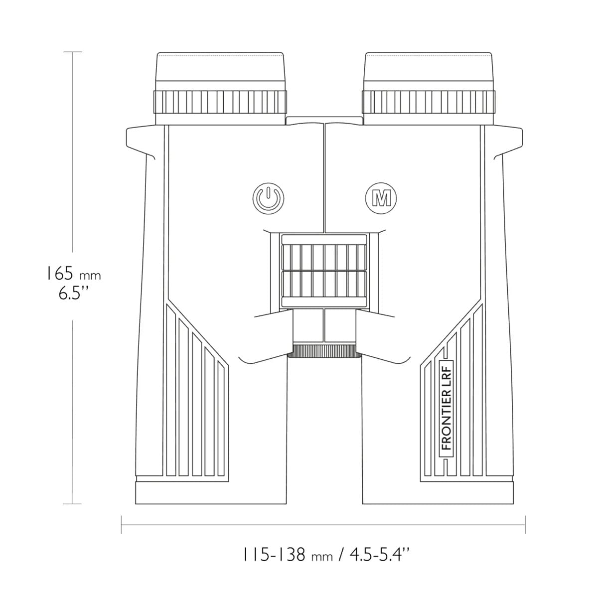 Hawke - Frontier LRF 8x42 - Fernglas mit Laser-Entfernungsmesser