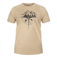 TigerWood - Rose Wind - T-Shirt - Sandfarben