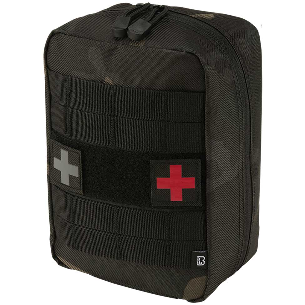 Brandit - Molle First Aid Pouch Large - Erste-Hilfe-Kasten - Dark Camo