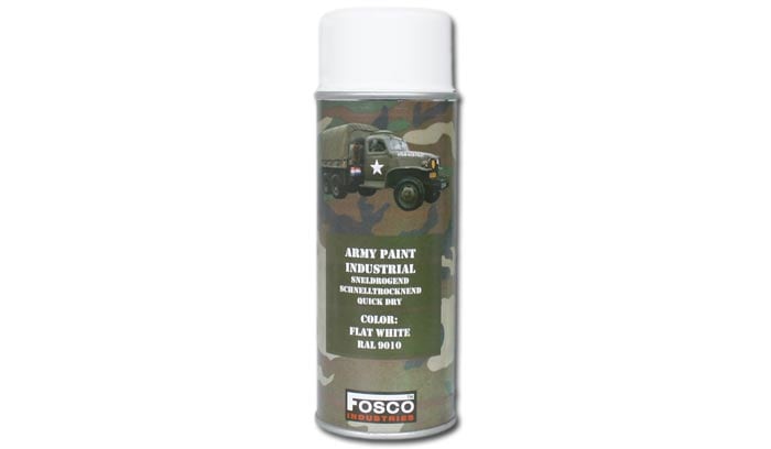 FOSCO RAL 9010 - Tarnfarbe - Flat White