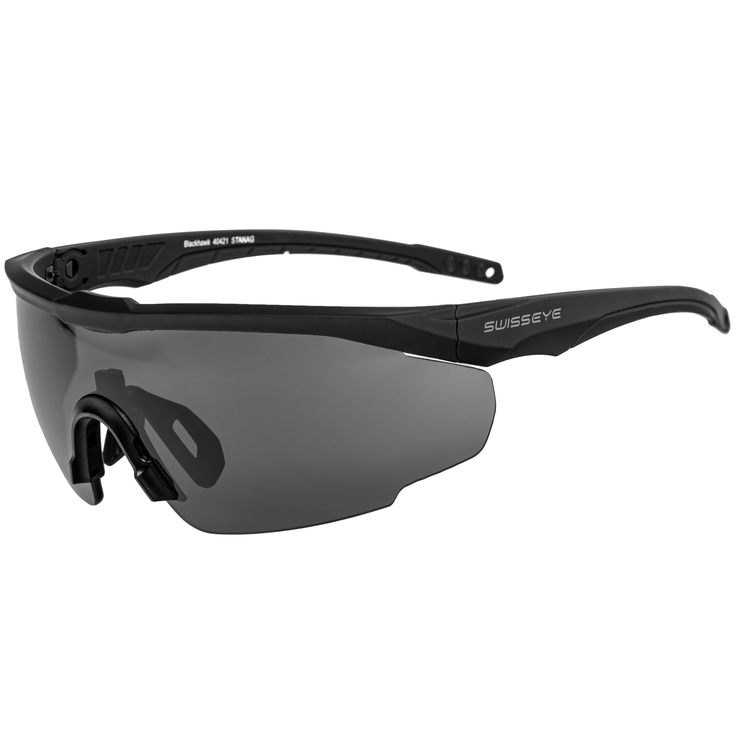 SwissEye - Blackhawk - taktische Brille - Schwarz