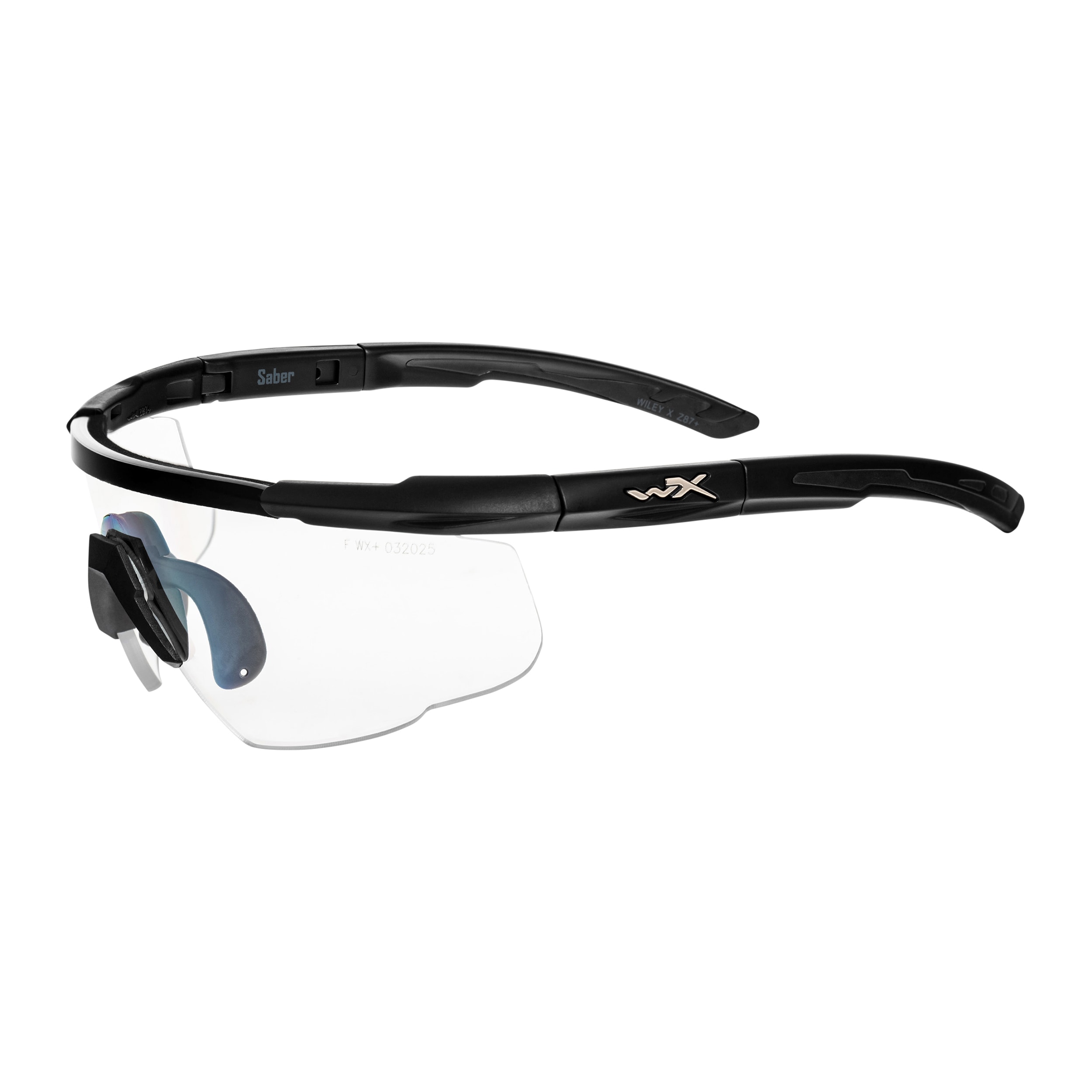 Wiley X - Saber Advanced Set 2in1 - Taktische Brille - Grey/Clear/Matte Black