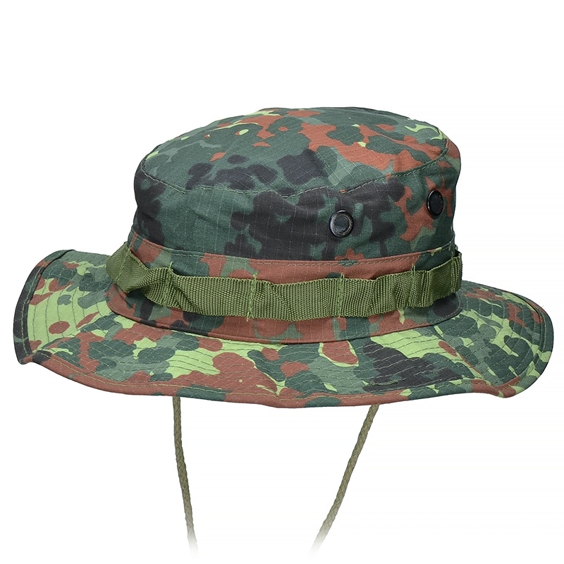 Mil-Tec - Jungle Hat Rip-Stop - Hut - Flecktarn