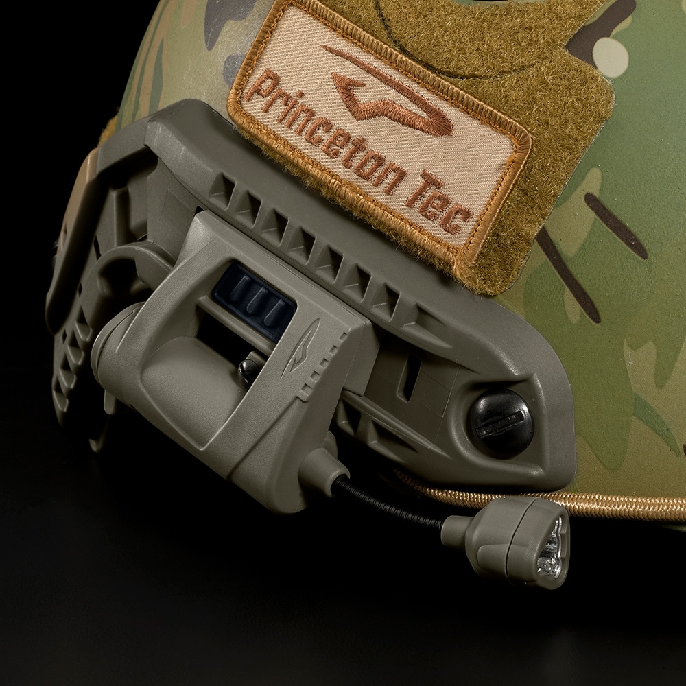 Princeton Tec - Charge Pro -  Helmlampe 55 Lumen - Olive Drab 