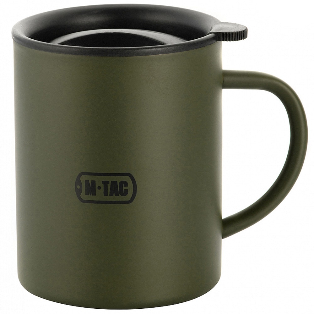 M-Tac - Thermobecher 0,4 l mit Deckel - Olive