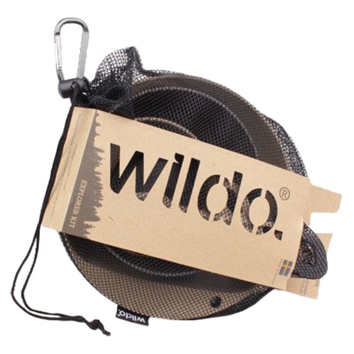 Wildo - Explorer Kit - Camping-Geschirr-Set - Desert/Dark Grey