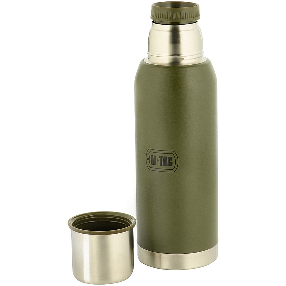 M-Tac - Edelstahl-Thermosflasche 1000 ml - Olive