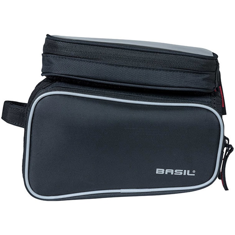 Basil - Sport Design Double Frame Bag - Fahrradtasche M - Black