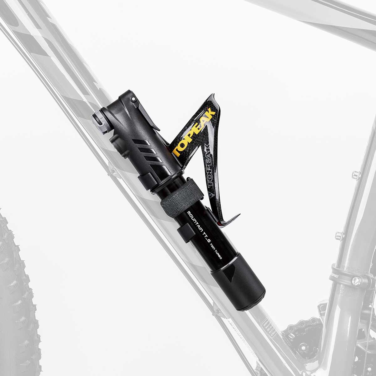 Topeak - Mountain Twin Turbo - Fahrradpumpe 