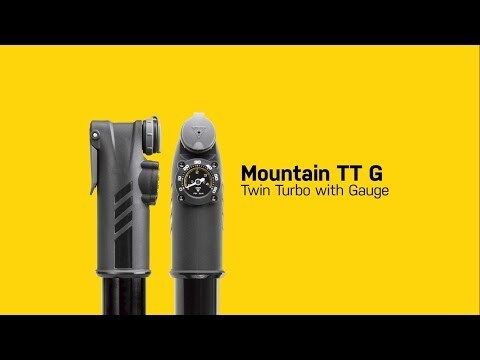 Topeak - Mountain Twin Turbo - Fahrradpumpe 