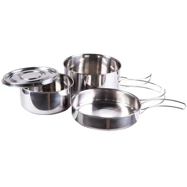 Mil-Tec - Stainless Steel Cook Set - Geschirr-Set - 4 Elemente