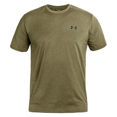 Under Armour - UA Tech Vent Short Sleeve - Kurzärmeliges Thermo-T-Shirt - Marine OD Green/Black