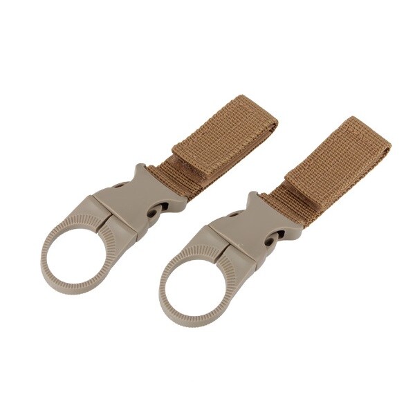 101 Inc. - MOLLE - Flaschenhalter - Coyote - 2 Stk.