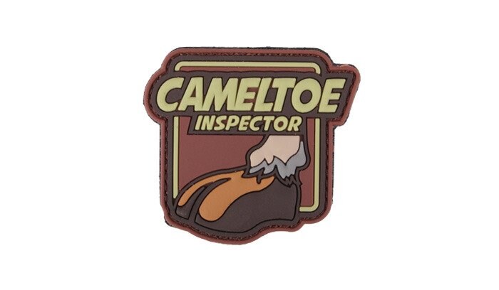 Patch 101 Inc. - Cameltoe Inspector - 3D-Aufnäher - Brown