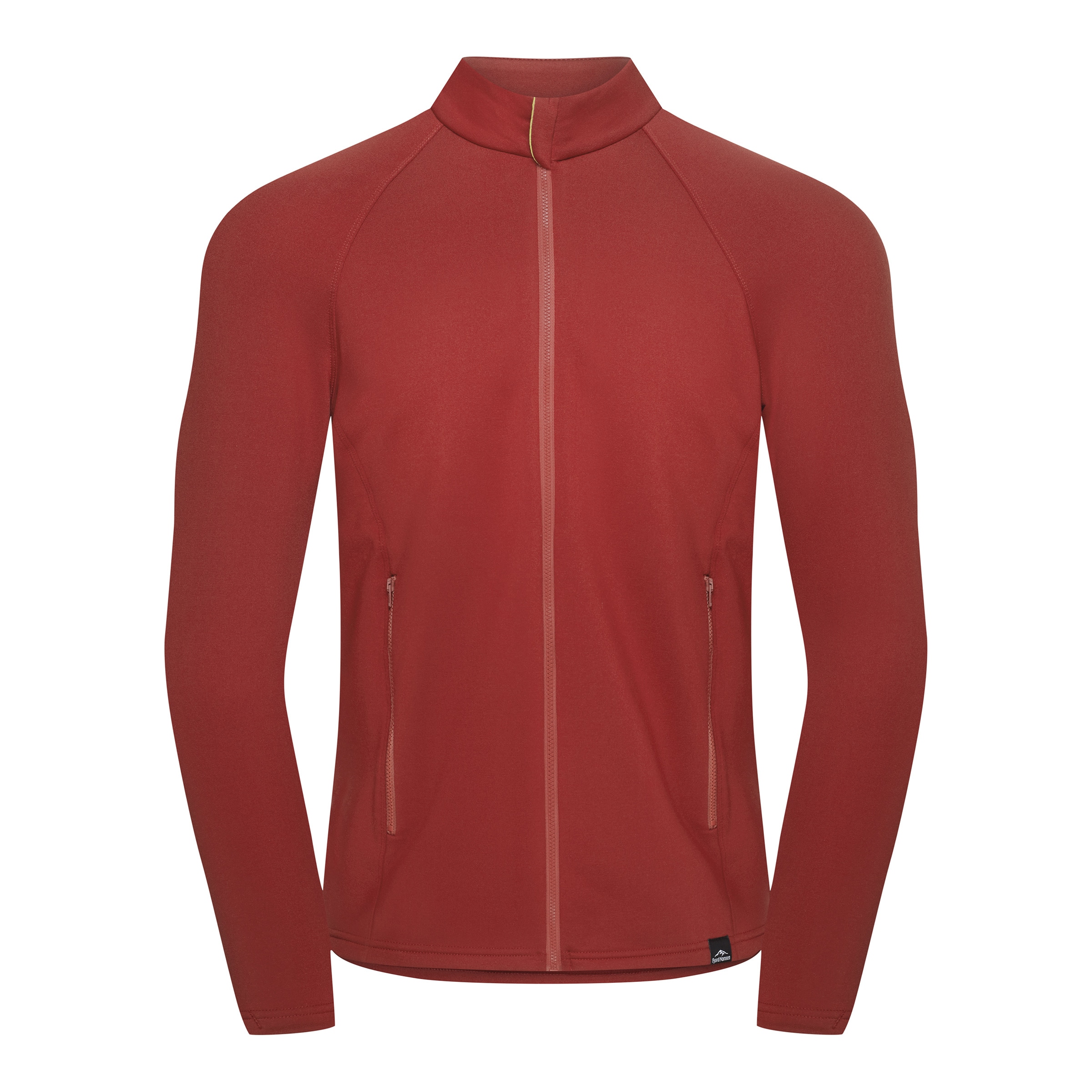 Fjord Nansen - VIK Full ZIP - Sweatshirt - Oaky Red